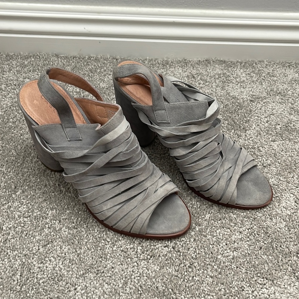 Caslon grey heels